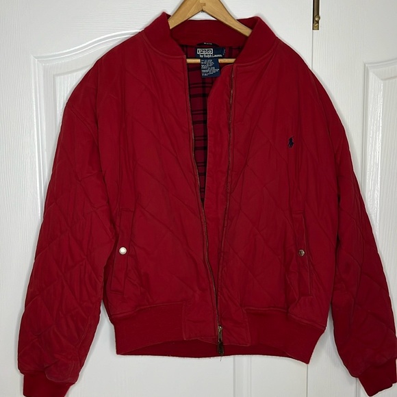 Vintage POLO Ralph Lauren 90s bomber jacket - Picture 7 of 10